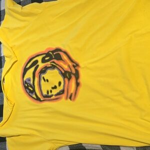 Billionaire boys club yellow shirt